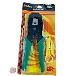 RJ45 Network Cable Crimper Crimping Pliers Cat5 Ethernet LAN Network Tool Telcom